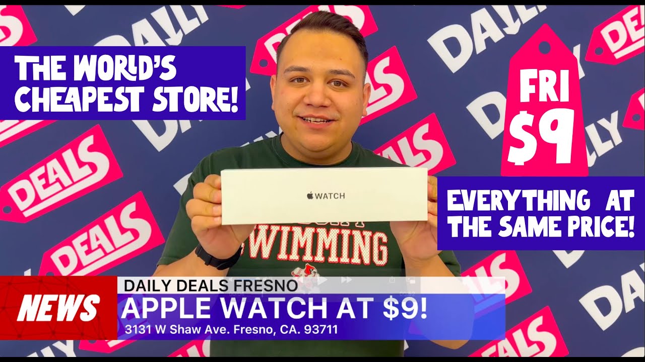 Apple Watch for $9, only at Daily Deals!