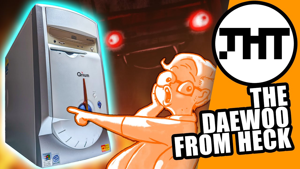 Retro PC Thrifting - THE DAEWOO FROM HECK