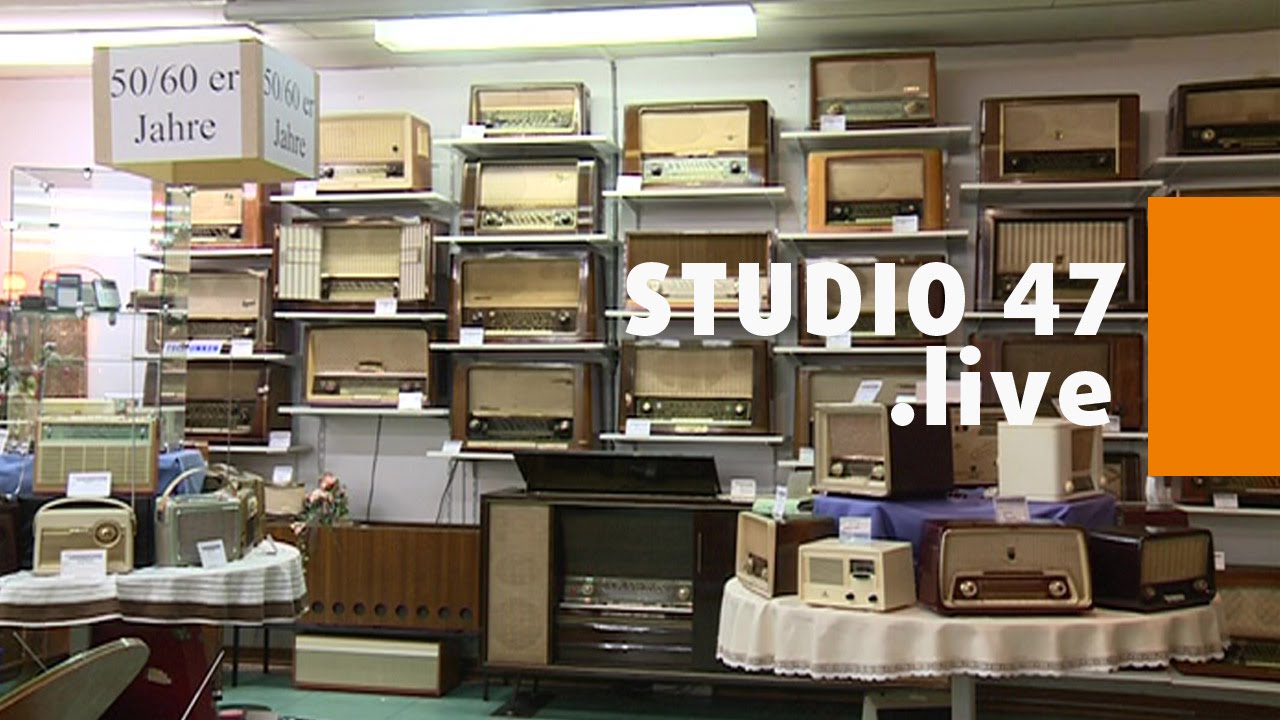 STUDIO 47 .live | AUSSTELLUNG „SCHELLACKSCHÄTZCHEN TRIFFT MP3“ IM RADIOMUSEUM
