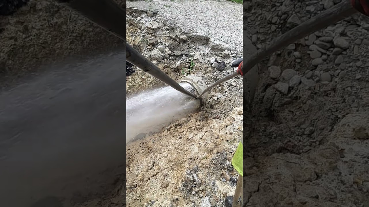 Przetykanie rur metoda WUKO/hydrodynamiczna. Pogotowie kanalizacyjne SpecTrans