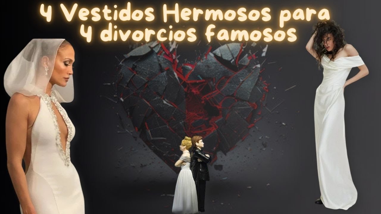 💔​VESTIDOS HERMOSOS, MATRIMONIOS FALLIDOS|4 Casos de Moda, Ilusión y Decepción|💔​