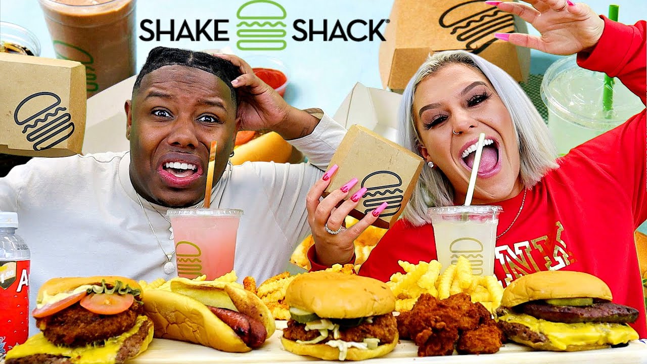 First Time Trying Shake Shack🍔🥤 NICOLE IS CRAZY.