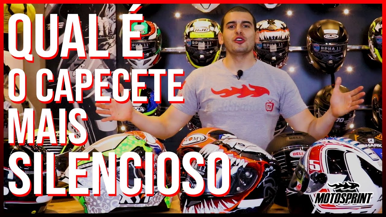 DÚVIDAS | QUAL É O CAPACETE MAIS SILENCIOSO ? - MOTOSPRINT