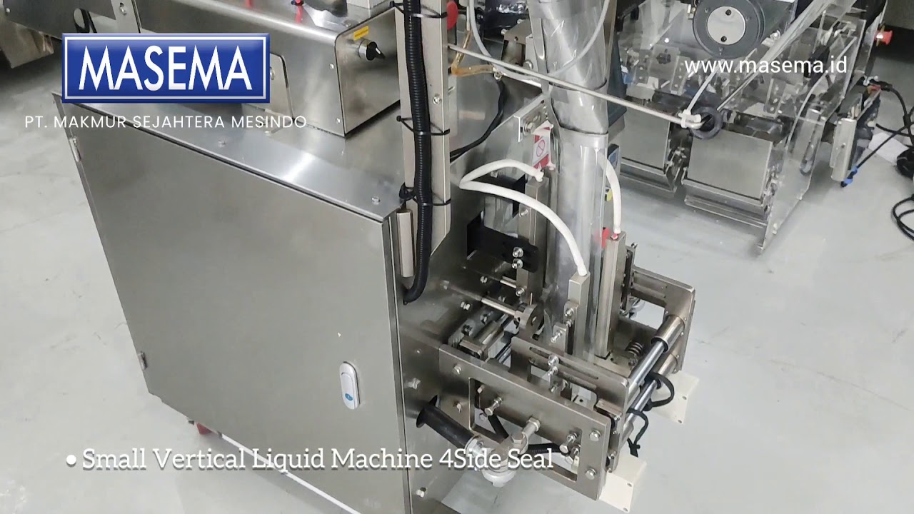 Mesin Pengemas Automatic Vertical Small Bag Liquid - 4 Side Seal