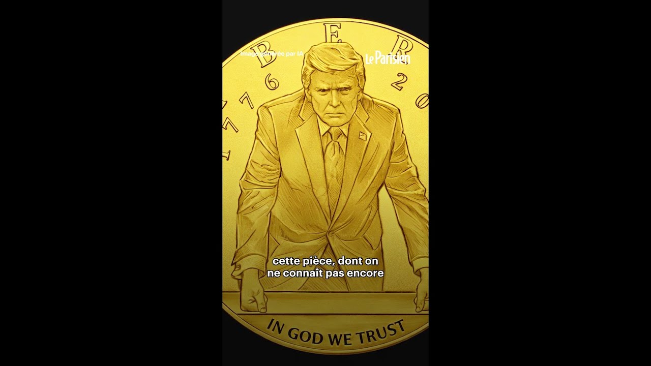 Trump fait fabriquer une pi&egrave;ce en or g&eacute;ante de 24 carats &agrave; son effigie