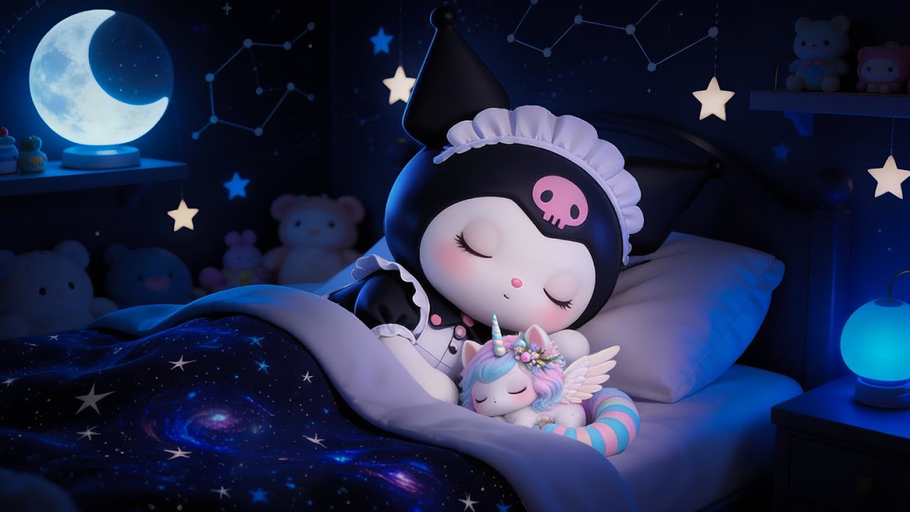 Sleep Music for Deep Sleep  Kuromi Piano Music 💜 for Sleeping & Relaxation