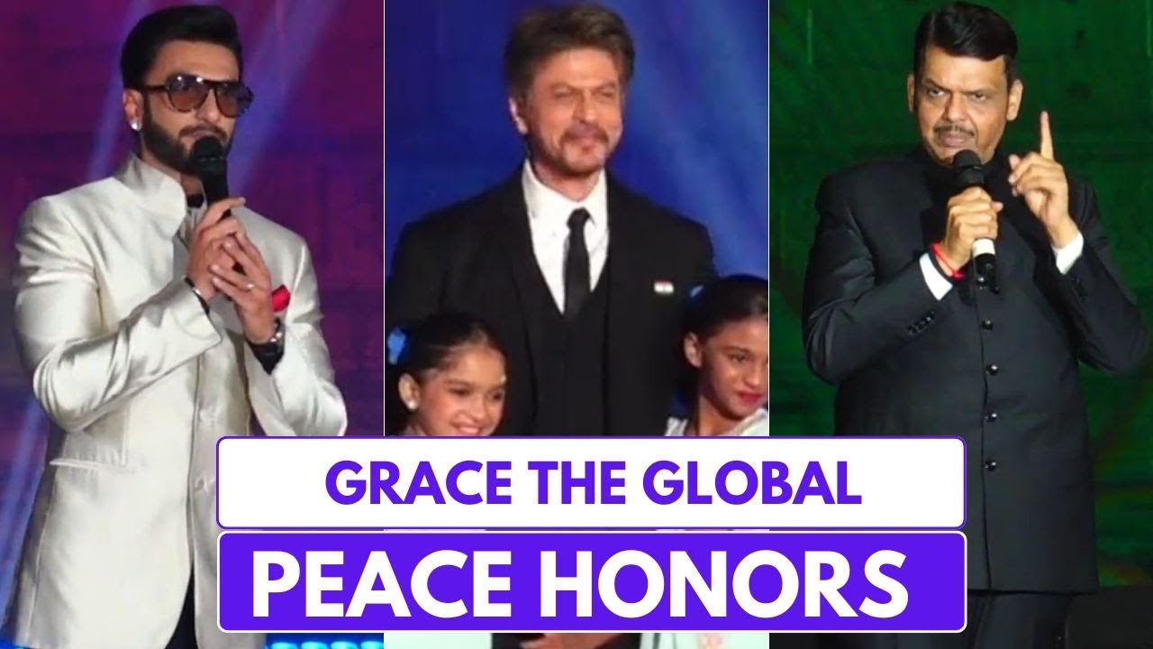 Shah Rukh Khan, Devendra Fadnavis  & Others The Global Peace Honors Organised By Divyaj Foundation
