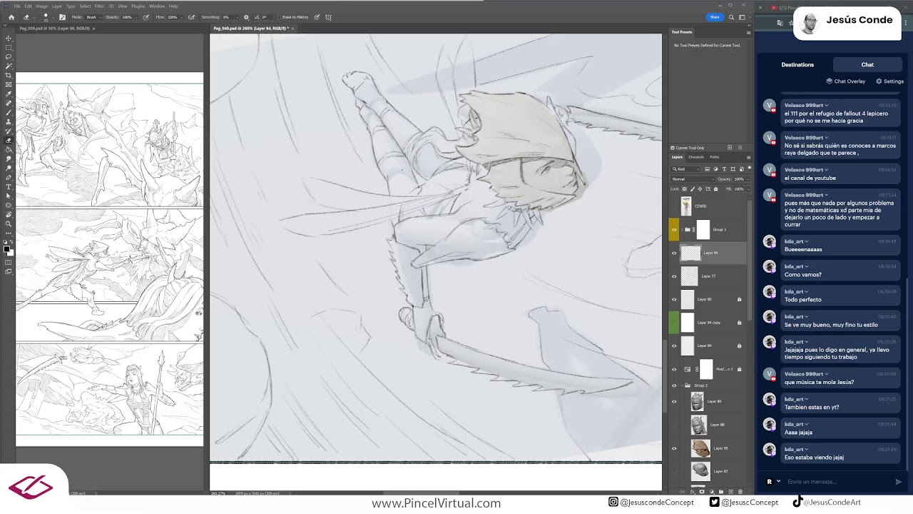 A trabajar un ratito en el comic!