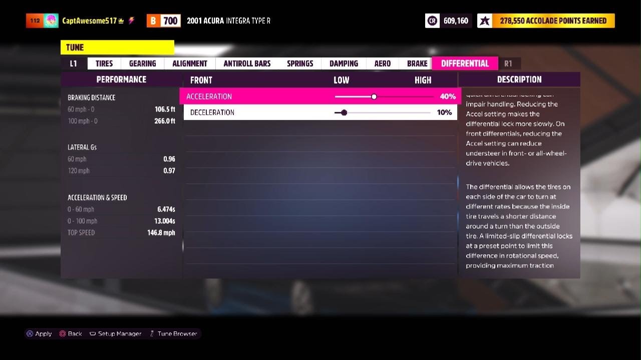 Tuning for Differencials (Part 2) in Forza Horizon 5