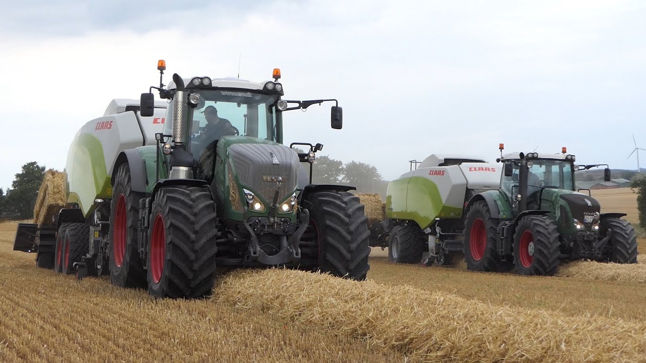 Fendt 936 Vario w/ Claas Quadrant 5300 BigBaler x2 | Harvest 2020 | Danish Agriculture
