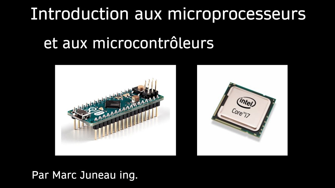 Introduction aux microcontrôleurs