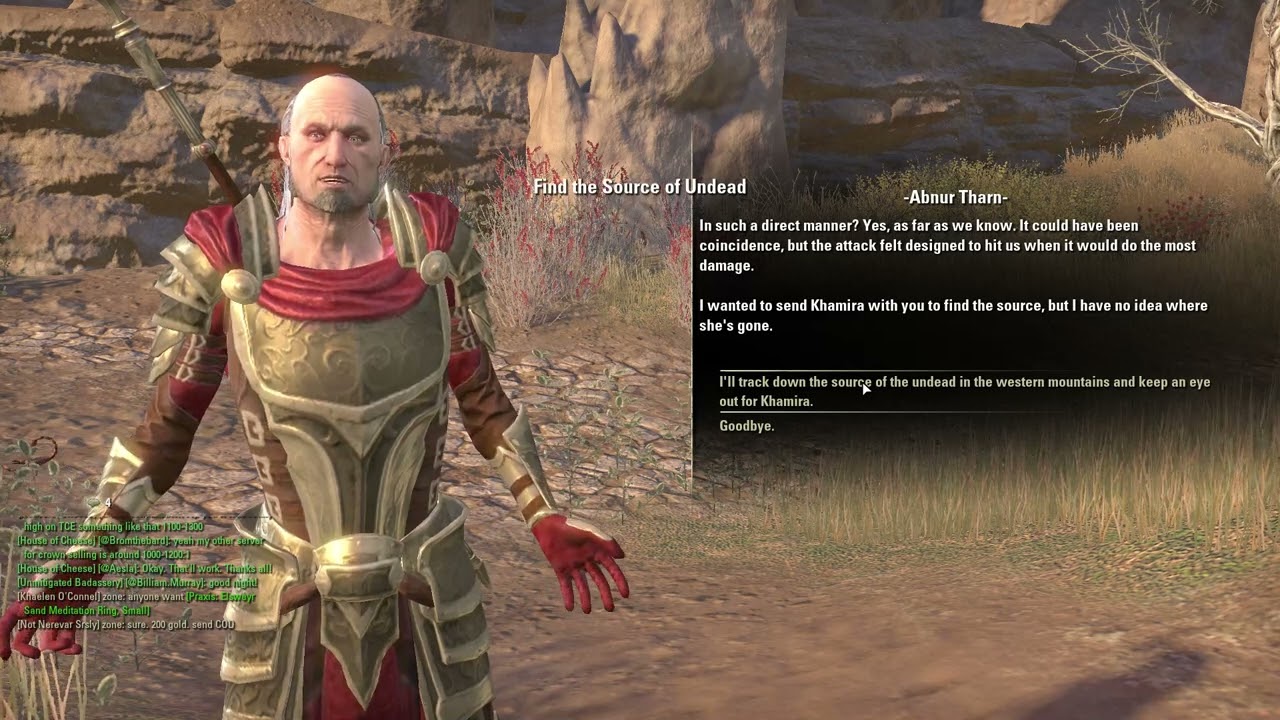 Abnur Tharn Said Necromancer Rights