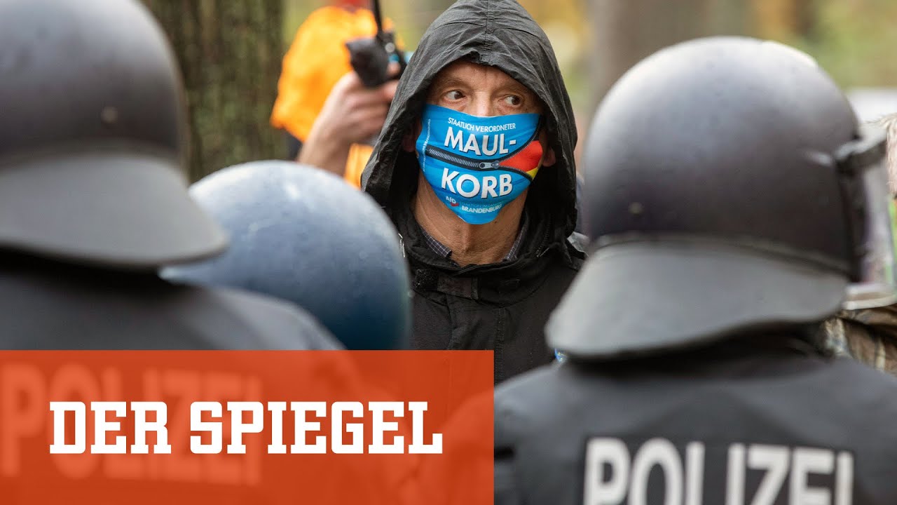 Corona-Proteste in Berlin: 