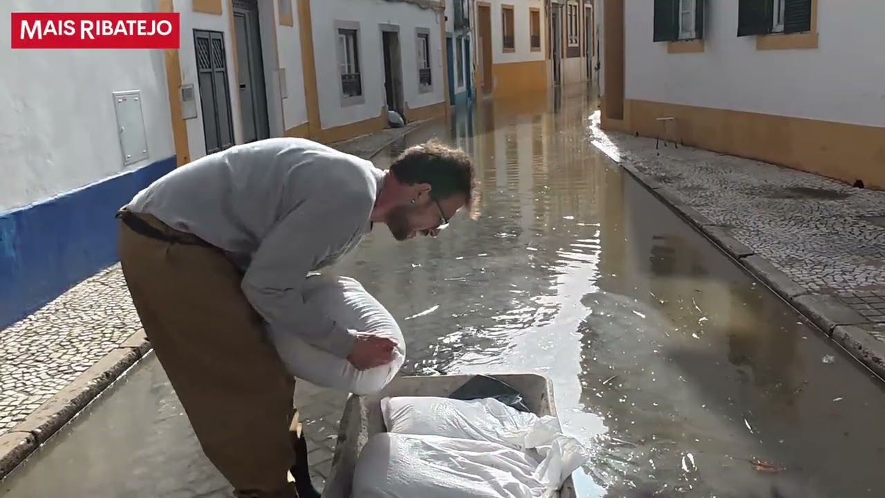 Coruche em alerta: Rio Sorraia pode repetir cenário de cheia de 8 de fevereiro