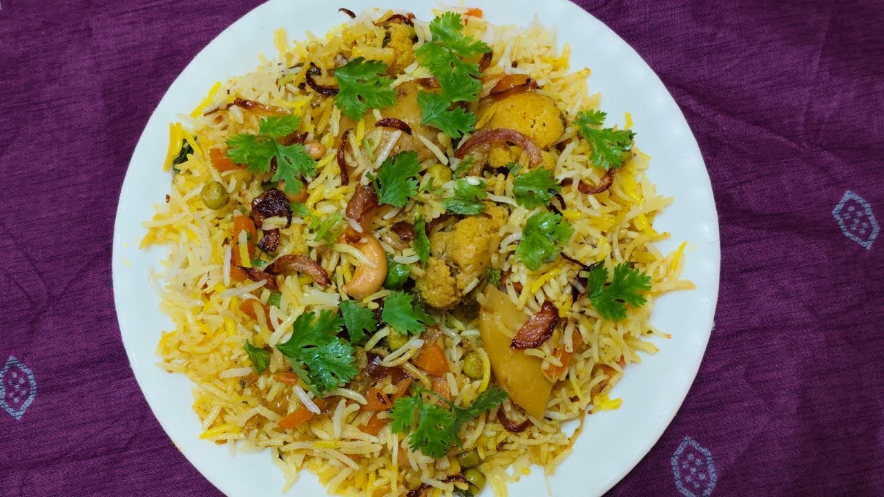 Veg Dum Biryani Recipe 😍 | Swadisht Veg Dum Biryani Recipe | How To Make Vegetable Biryani | 🔥