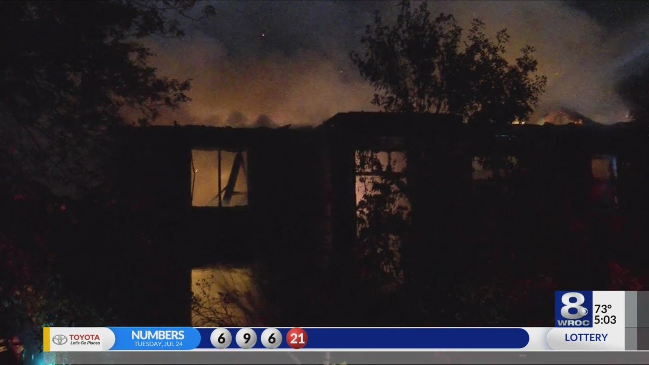 Penfield house fire