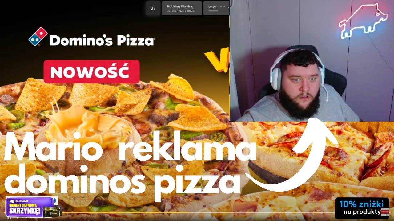 Mario sp zoo reklama dominos pizza I BUNGEE SHOTY I