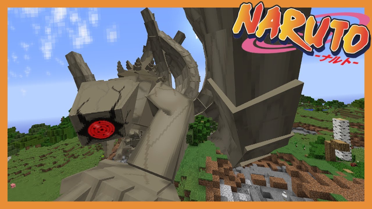 BATTLE THE TEN TAILS! Minecraft Naruto Mod Episode 92