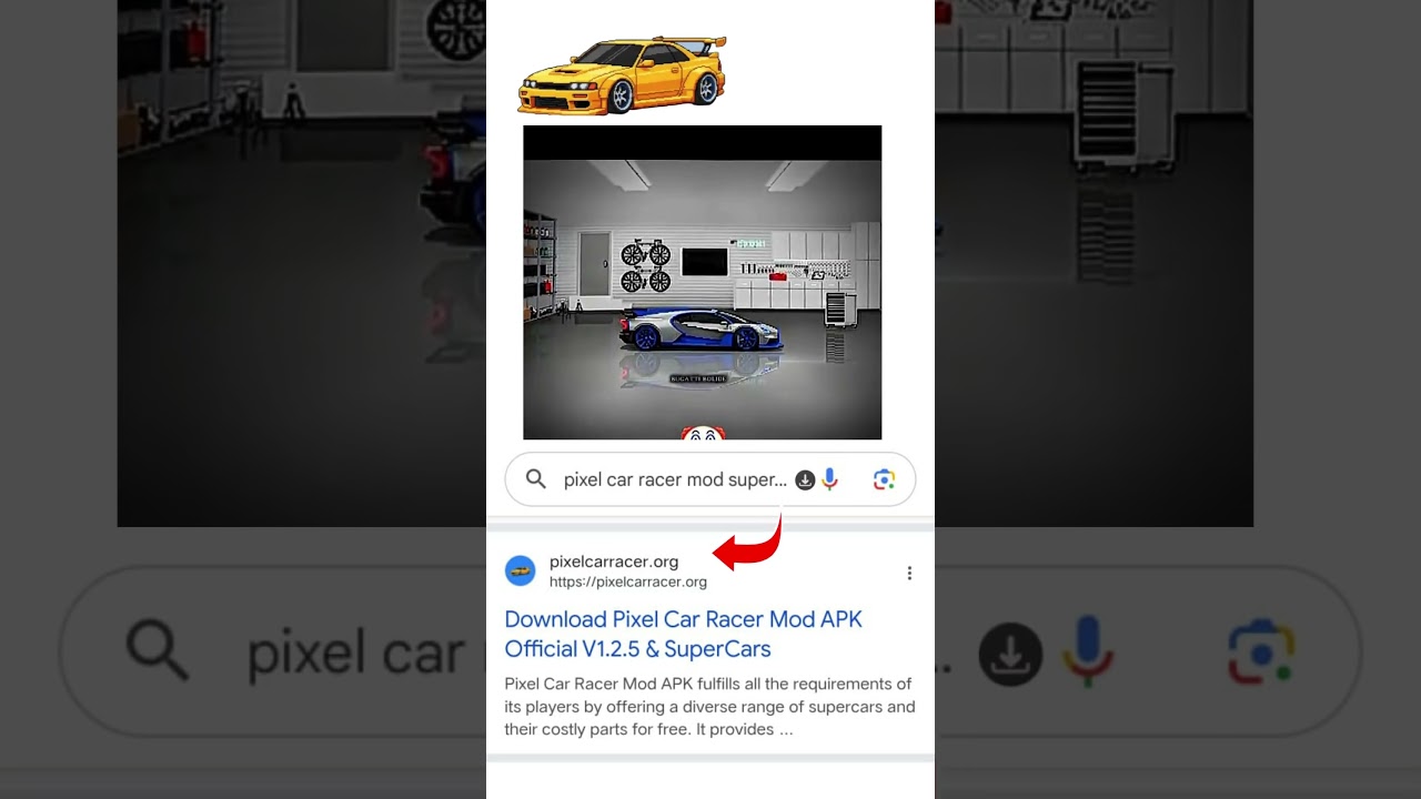 Pixel Car Racer Mod APK Download Latest Version v1.2.5 