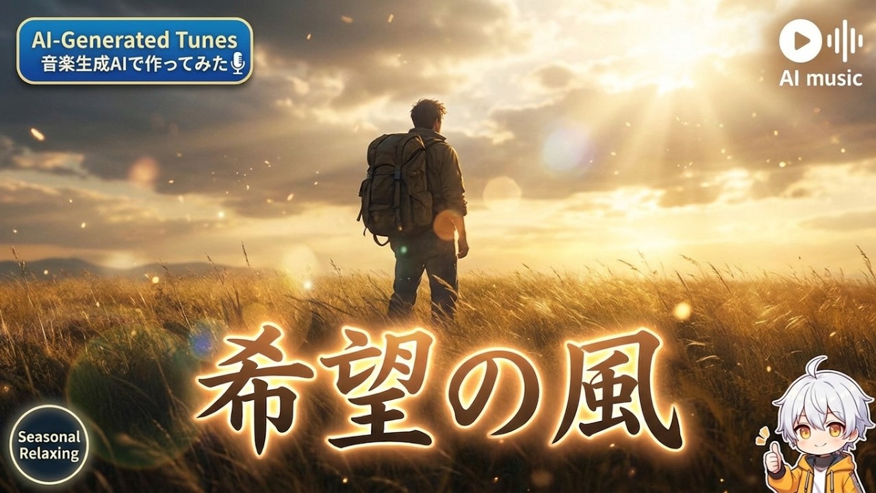 希望の風【音楽生成AIで作ってみた】＃1877 #FolkRock