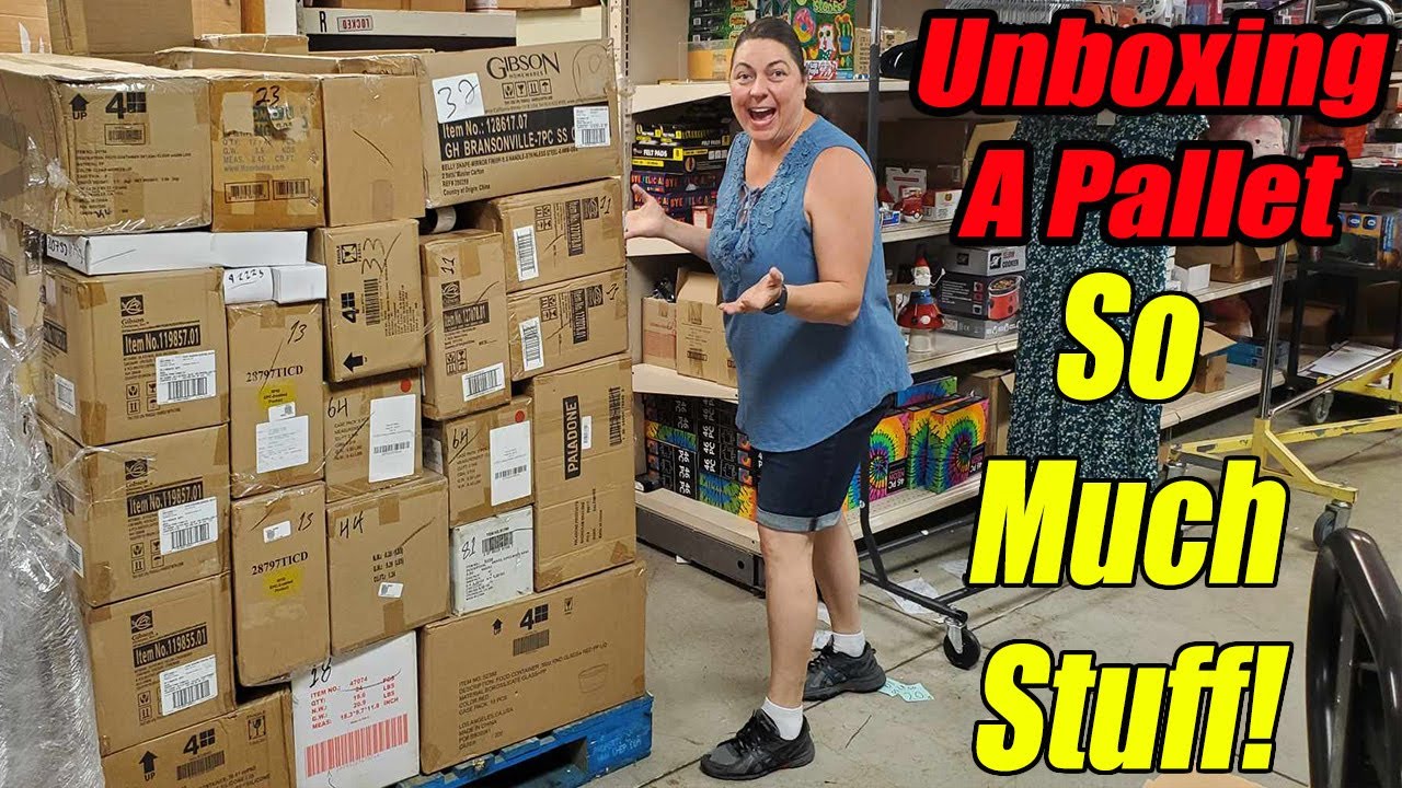 Unboxing a Royal Pallet with soooo Much Stuff! Check out all the fun!