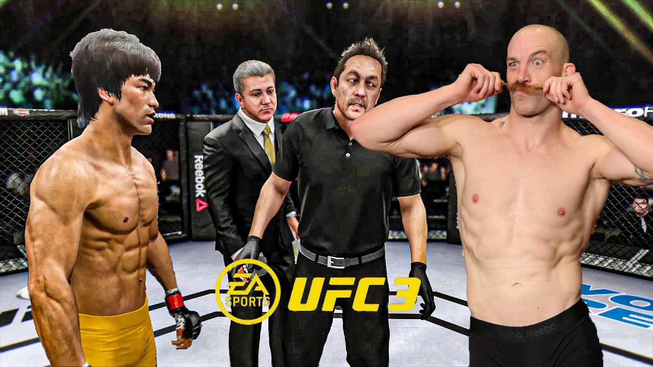 Bruce Lee vs Patrick Cummins   EA Sports UFC 3   Epic Fight 🔥🐲