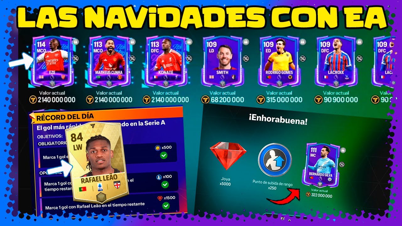 Cuando EA se porta bien en Navidad en el FC Mobile