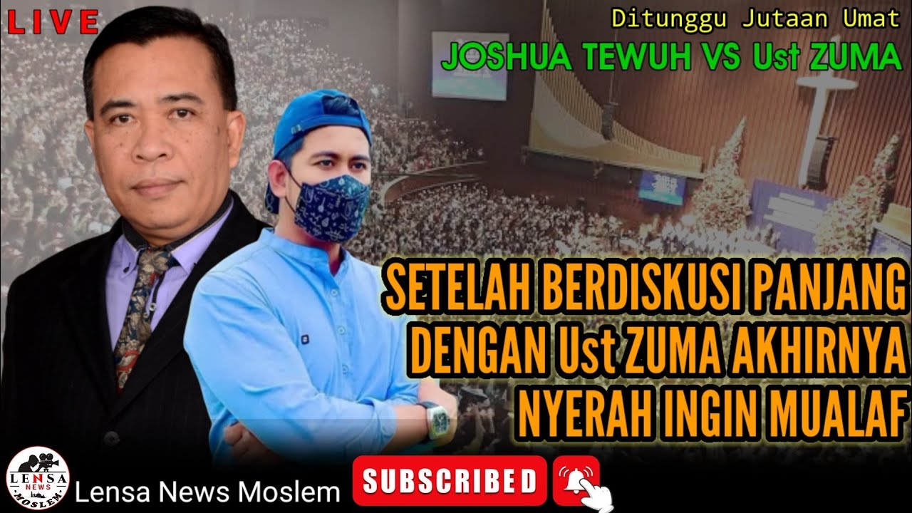 VIRAL‼️Pendeta JOSHUA TEWUH akhirnya ingin Mualaf setelah berdiskusi panjang dengan Ust ZUMA