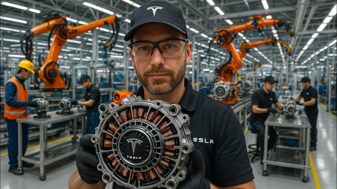 Cómo se fabrica un MOTOR ELÉCTRICO: el CORAZÓN SILENCIOSO que mueve el FUTURO