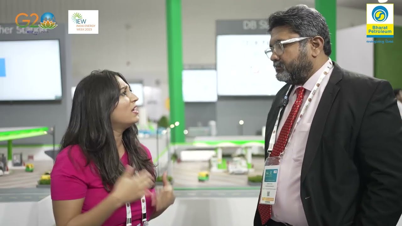 Biju Gopinath, Head New Businesses, BPCL at #IndiaEnergyWeek