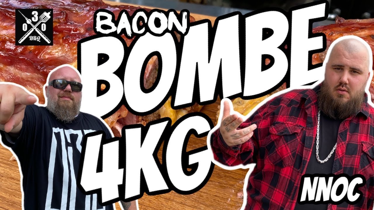 XL Bacon Bomb 4kg  mit NNOC vom Smoker - 030 BBQ