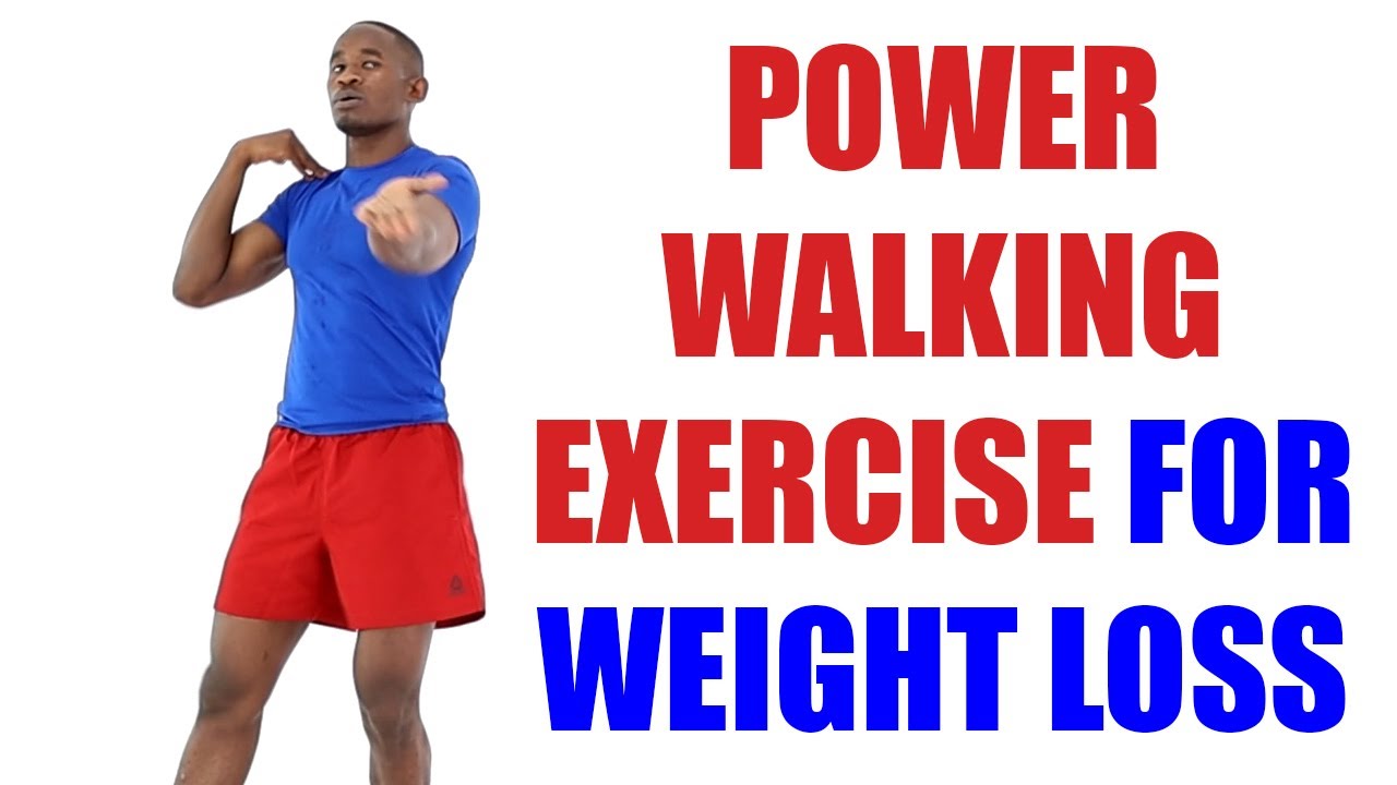 Power Walking Exercise for Weight Loss/ 20 Minute HIIT Walk at Home Workout