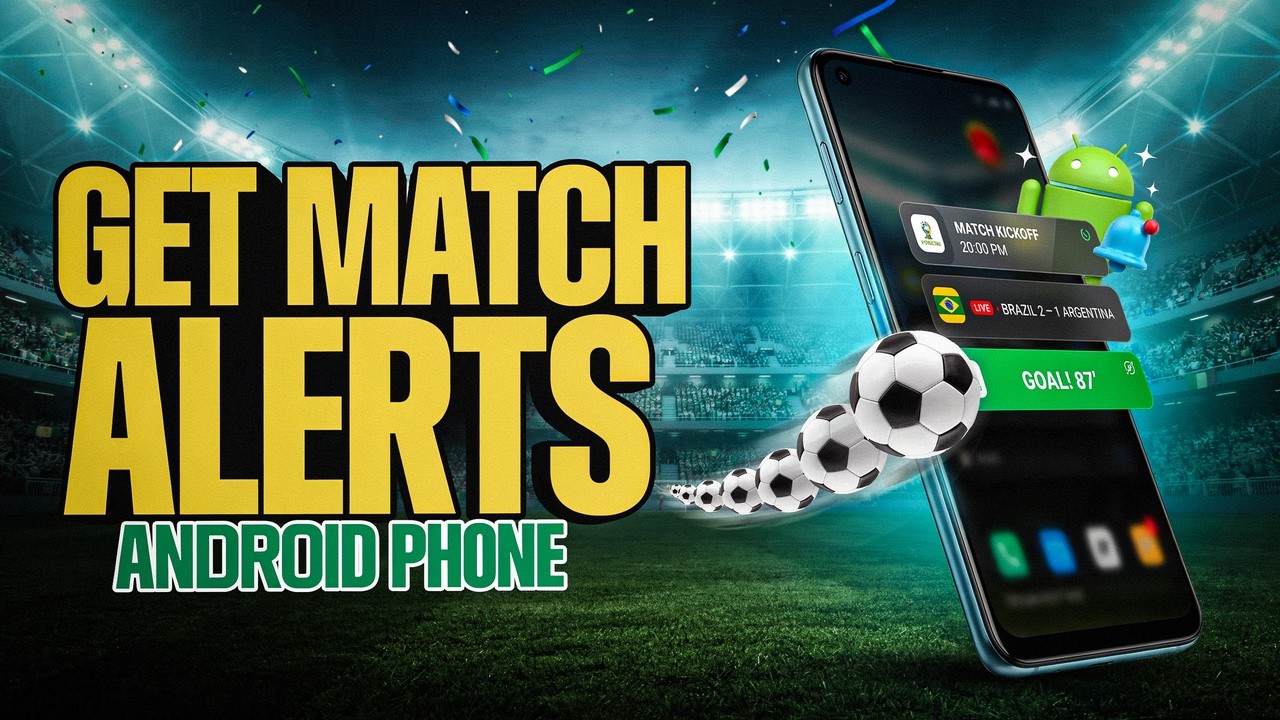 How to Get World Cup Match Notifications on Your Android Phone Step by Step