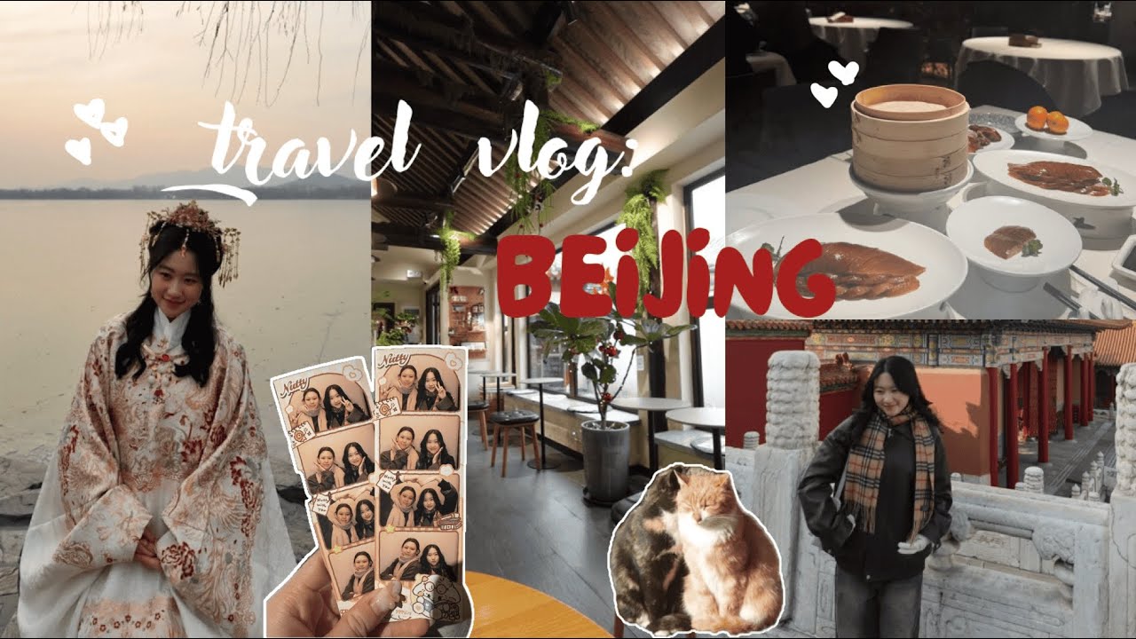beijing travel vlog ˏˋ°•*⁀➷ exploring, good eats, first snow