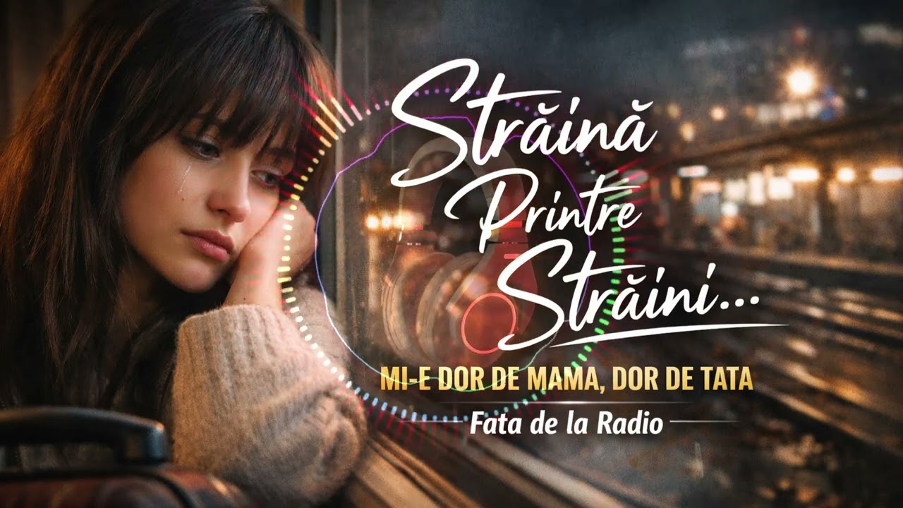 Straina Printre Straini - Fata de la Radio | Mi-e dor de Mama, dor de Tata 💔Strainatate Amara