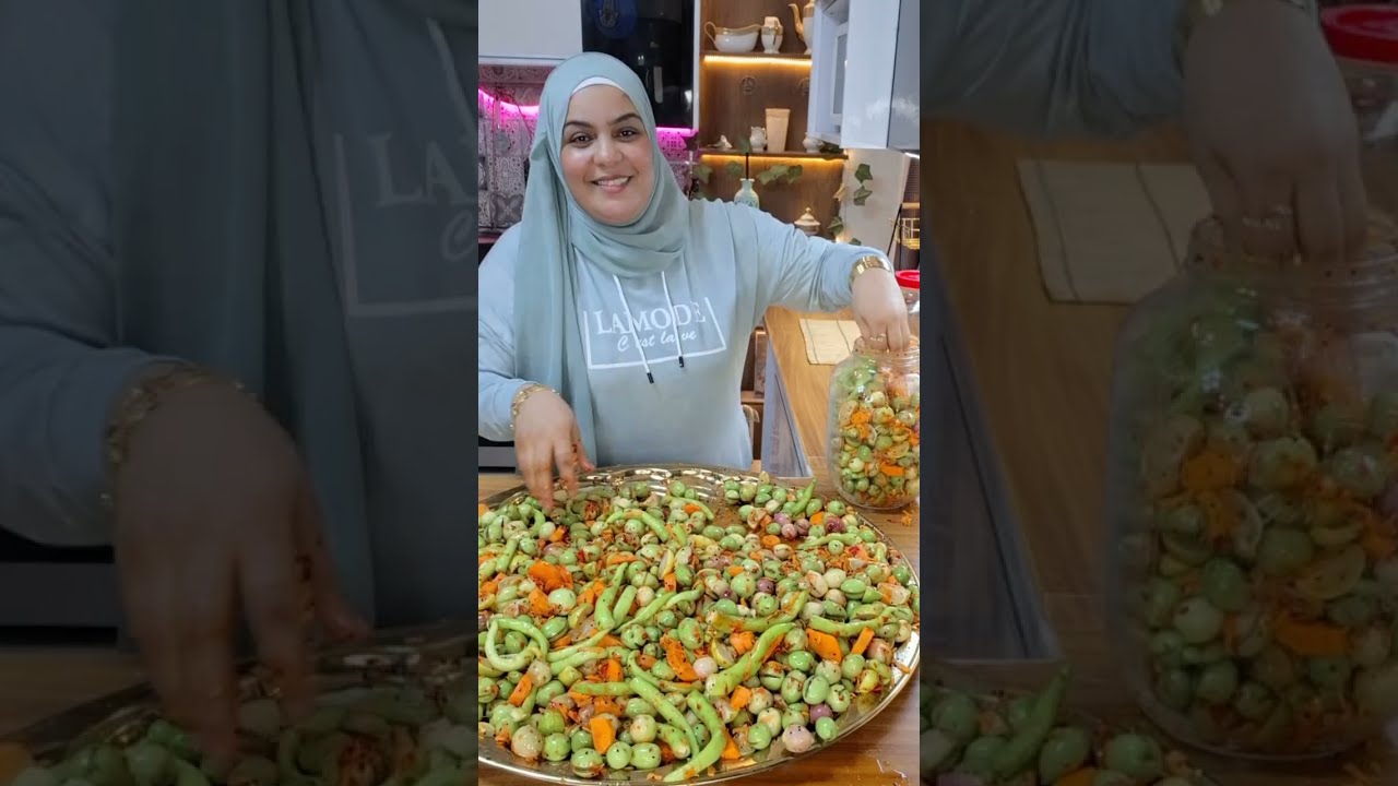 معلقتين بس🤞هما سر نجاحه من غير ما تعصري 🍋 ولا تنقعي زيتون🫒طريقتي اللي عمري ما اغيرها 