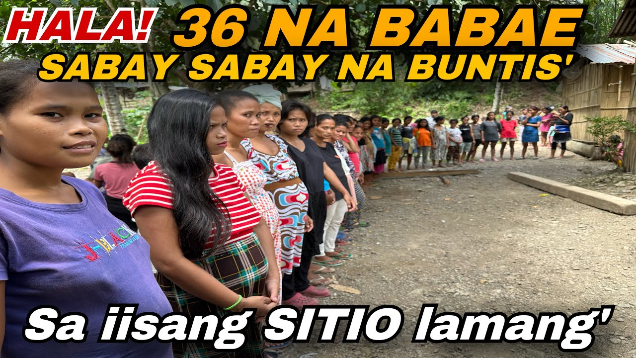 MGA BABAE SA IISANG SITIO SABAY SABAY NA BUNTIS HINDI LANG ANIM KUNDI TATLUMPOT ANIM