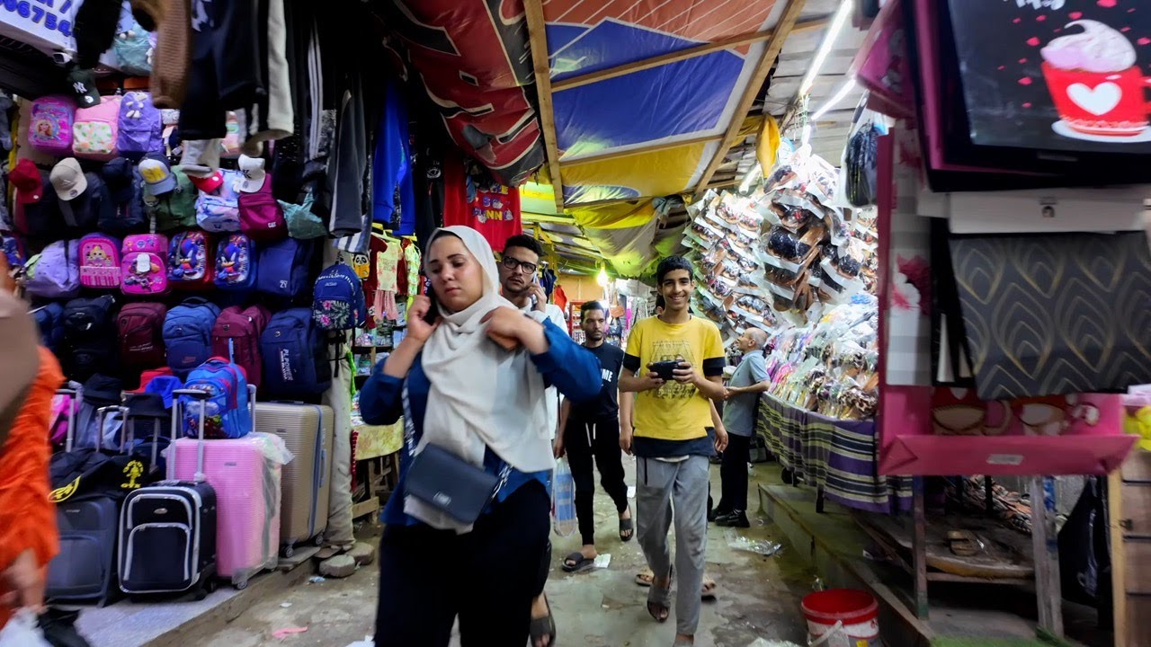 CAIRO, EGYPT 🇪🇬 - STREET MARKETS WALKING TOUR