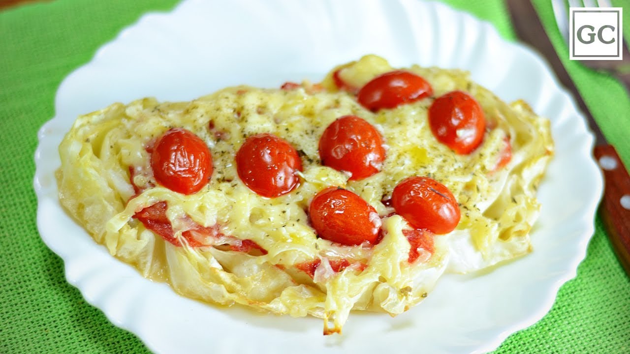 Pizza de repolho fit | Receitas Guia da Cozinha