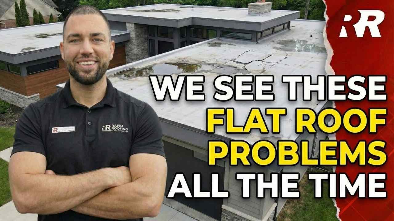 The Most Common Flat Roof Problems We See Across Long Island