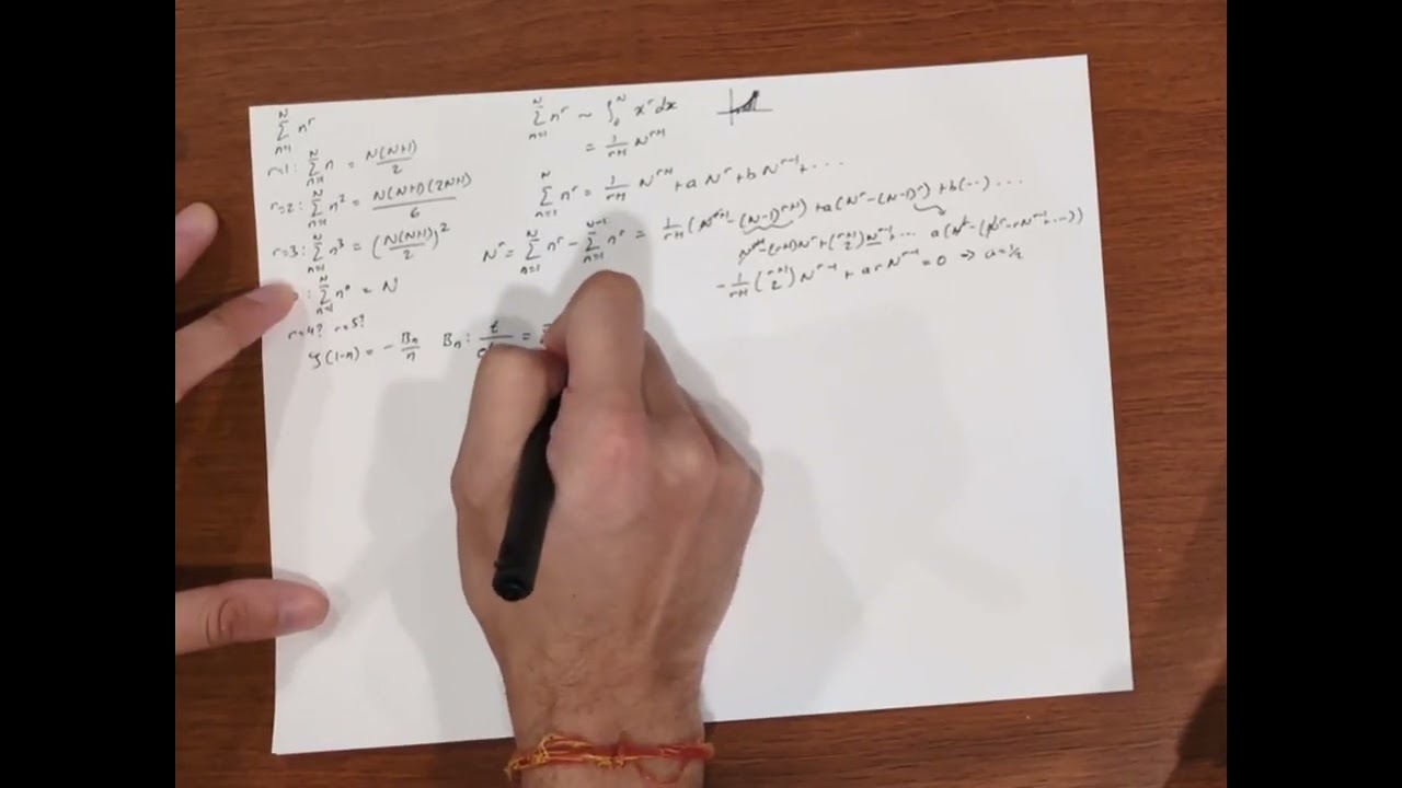 Power Sums and Bernoulli Numbers (To Infinity and Back)