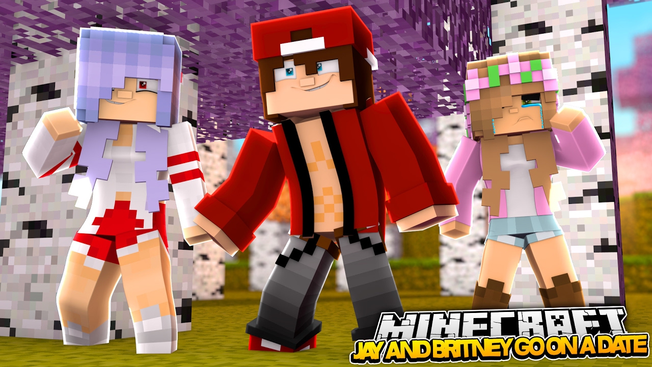 MY EX BOYFRIEND AND BRITNEY GO ON A DATE! Minecraft Little Kelly (Custom Roleplay)