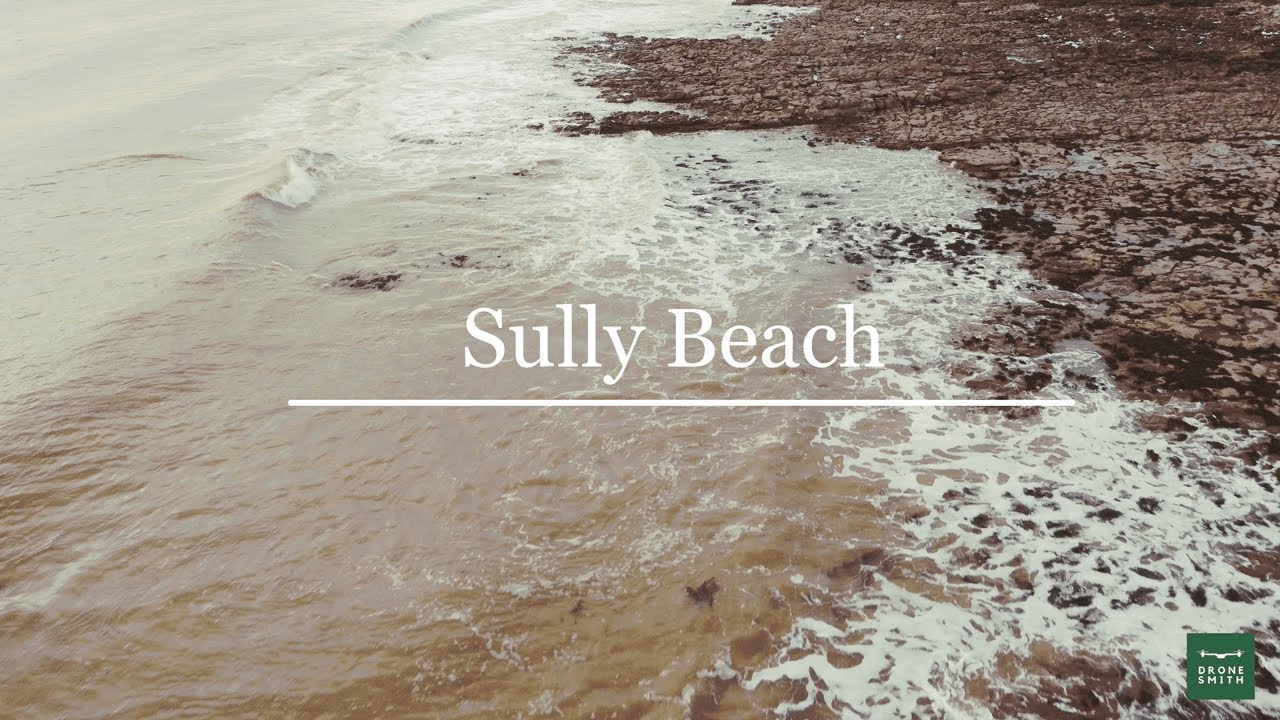 Sully Beach by Drone | 4K