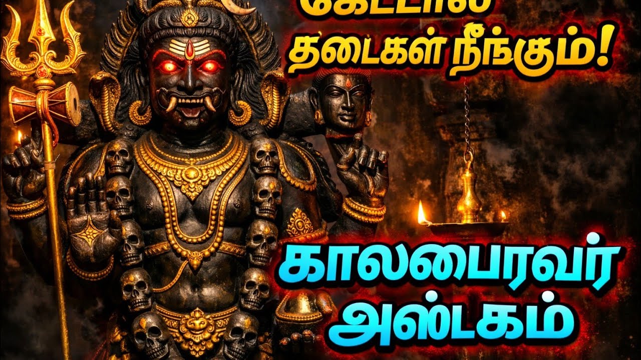 “காலபைரவ அஷ்டகம்”⚡ “பயம் நீக்கும் ஸ்தோத்திரம்!”