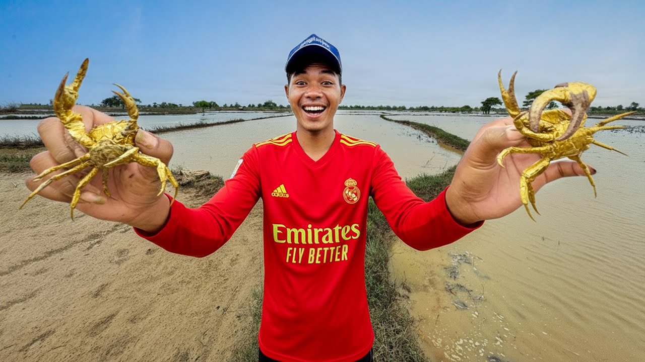 Can I Catch a Crab With No Tools?! | Bare Hand Crab Challenge 🫣