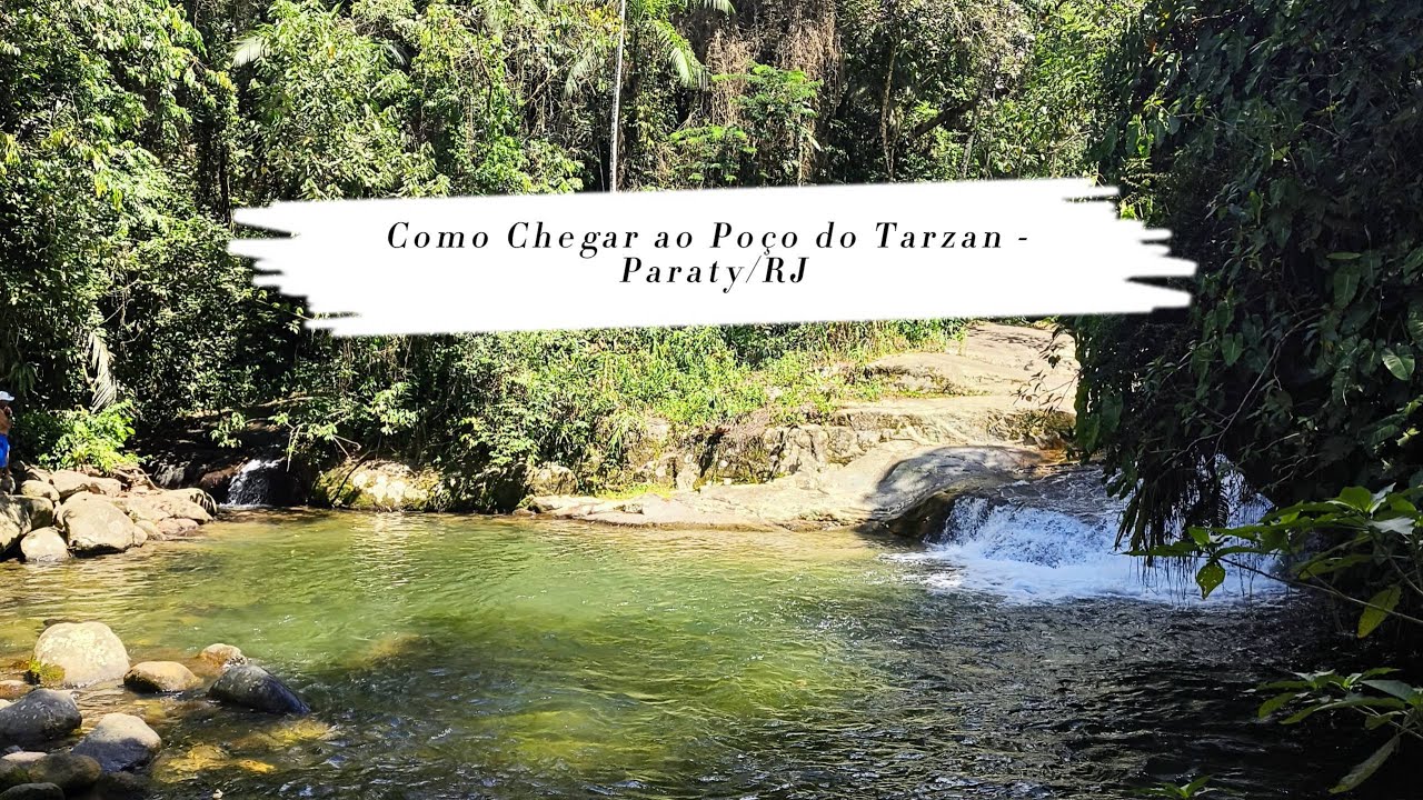 COMO CHEGAR no Poço do Tarzan e Tobogã em PARATY-RJ 🌿🏞️