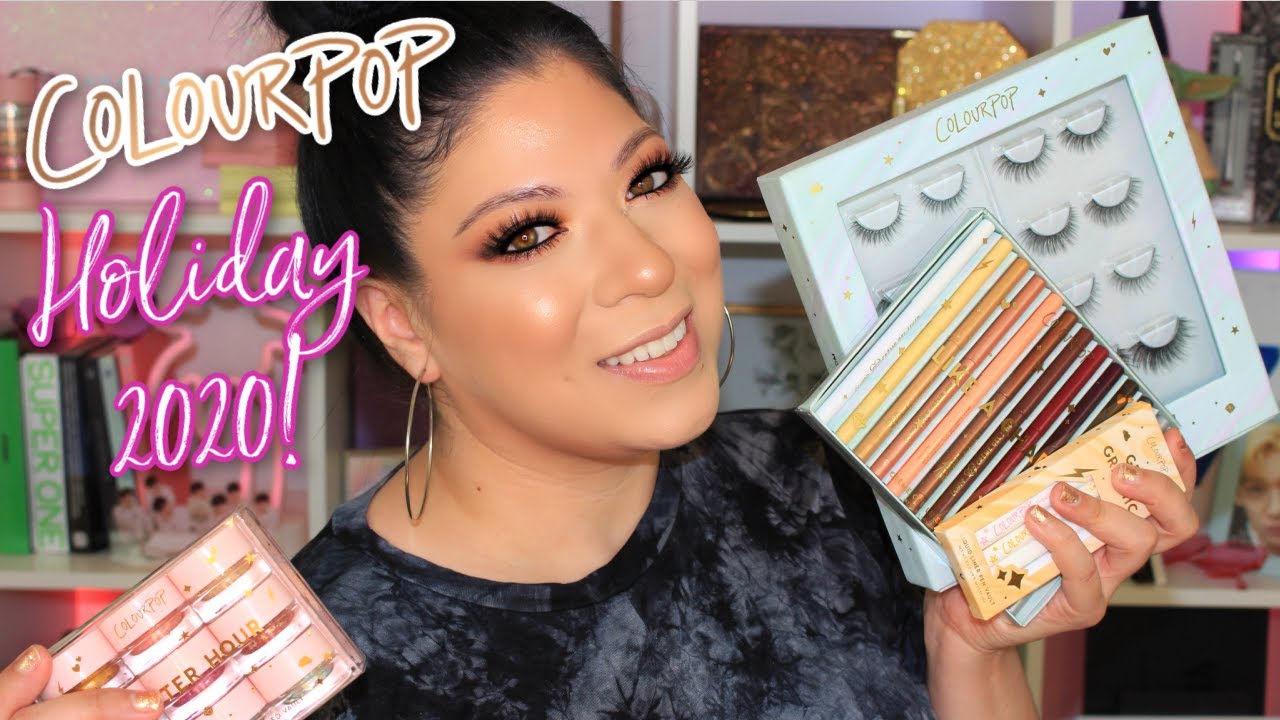 COLOURPOP 2020 HOLIDAY SETS/VAULTS! | Swatches | Hazelbeauty89