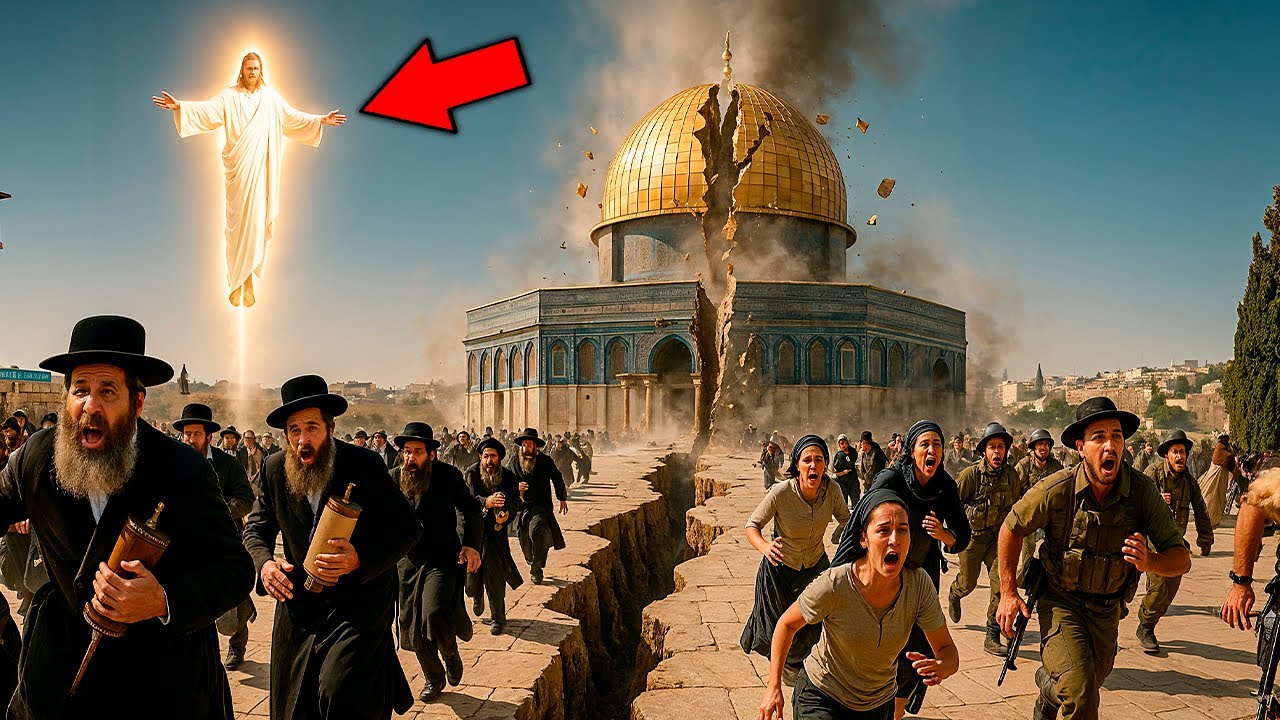 ¡IMPACTANTE! Jesús Regresa a Jerusalén y el Monte de los Olivos Se Parte en Dos