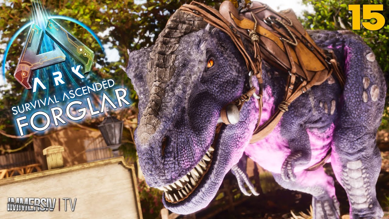 MON EQUIPE DE REX CONTRE LE ROI DES SPINO | ARK ASCENDED FORGLAR | EP15