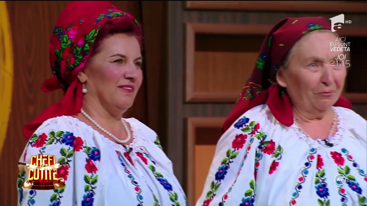 Florile Dumitrene, au demonstrat că și mâncarea tradițională este gustoasă